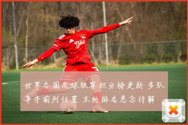 世界各国足球联赛积分榜更新 多队争夺前列位置 末轮排名悬念待解